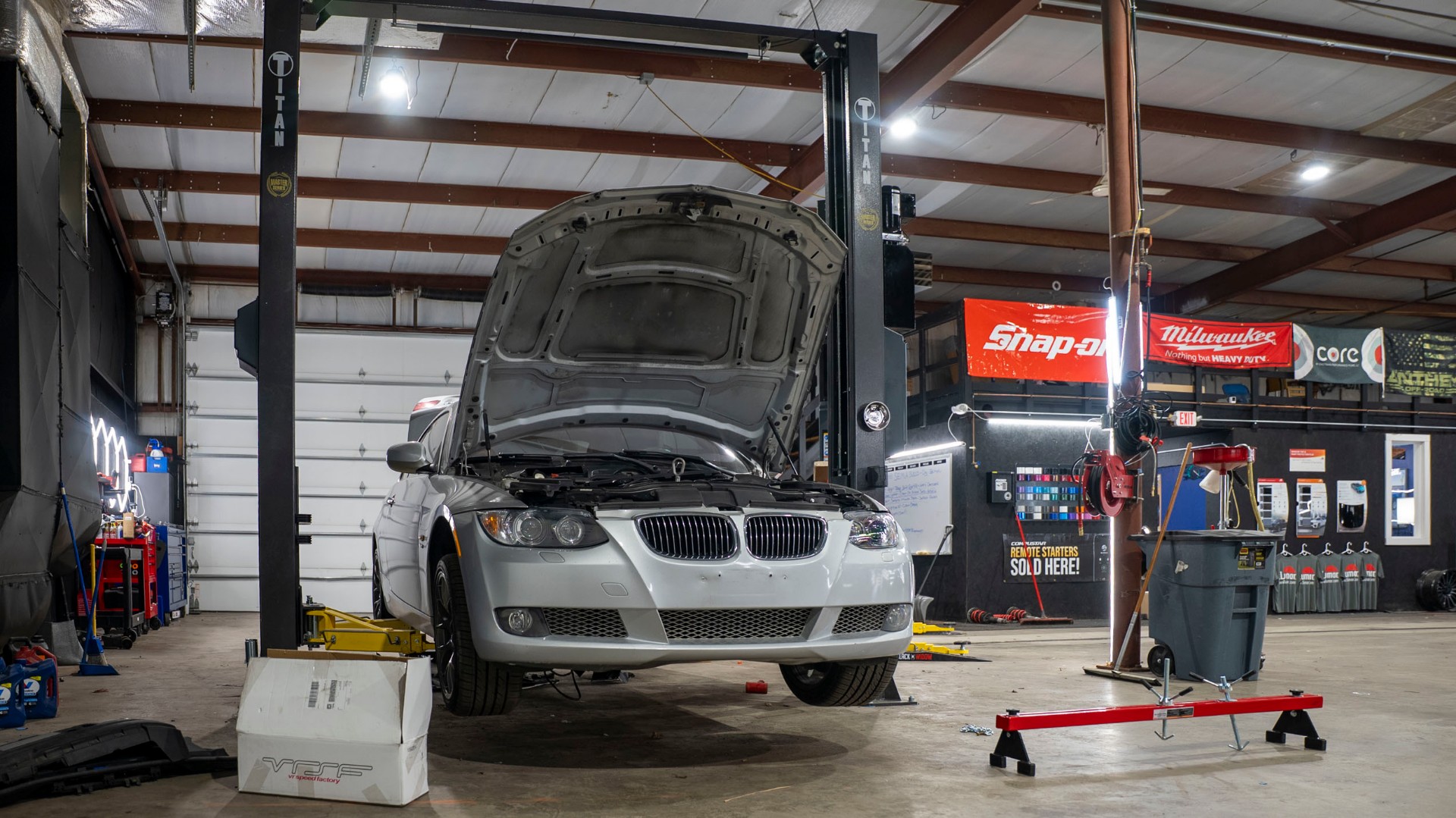 Inside The Autohaus European auto repair shop in Oconomowoc, Wisconsin